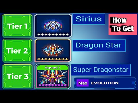 How I Got Super Dragonstar Aircraft In Galaxiga Arcade Shooting Game, Galaxyga Super Dragon Star