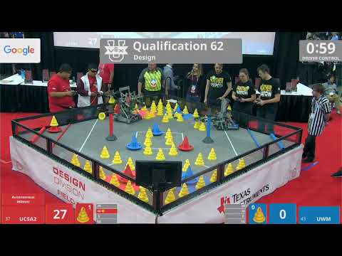 2018 VEXU Design Q62 - UCSA2 vs UWM - 72 to 9