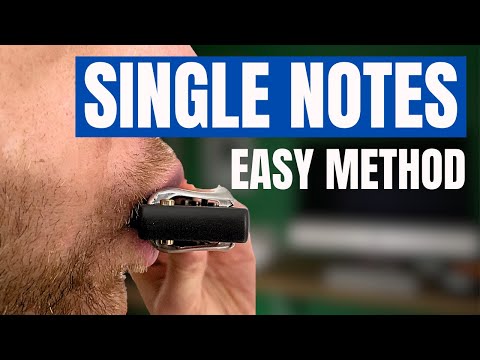 How to Play Single Notes on Harmonica (Lip Pursing)