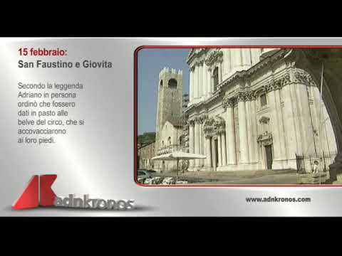 SANTO DEL GIORNO: SAN FAUSTINO E GIOVITA