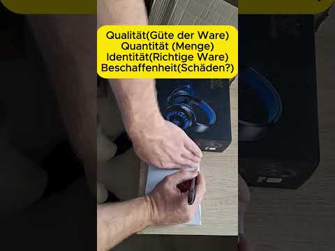 Was ist bei der Warenannahme und Kontrolle wichtig? #lagerlogistik #lager