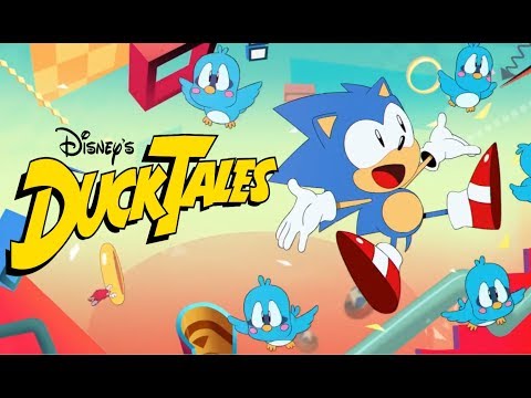 Sonic Mania Opening with Duck Tales