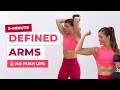 5 Minute Arm Workout With Weights All Standing No Repeat