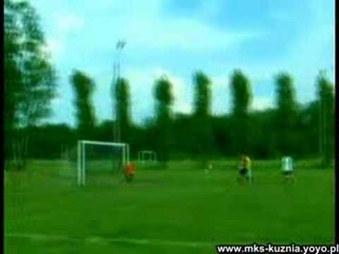 LKS Siedliska - MKS Kuźnia Raciborska - skrót meczu (video)