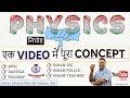 PHYSICS निचोड़ || एक VIDEO में पूरा CONCEPT || GENERAL COMPETITION | BY RAHUL SIR: VIDYA E