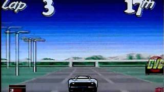 Jaguar XJ220 on Commodore Amiga - take2. Gameplay & Commentary