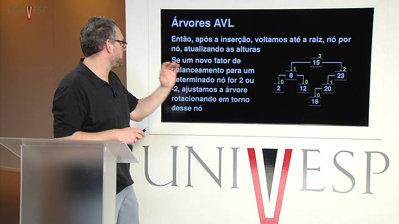 Estrutura de Dados - Aula 21 - Árvores AVL