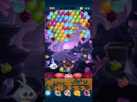 Angry birds pop bubble shooter HARD LEVEL 71 3 STARS NO BOOSTER