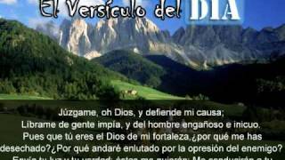 Miniatura del video: El versiculo del dia .com - Salmos 43 v1-3