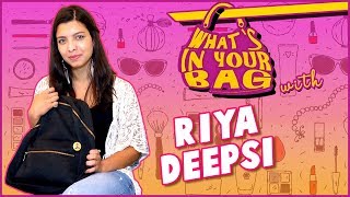 Riya Deepsi aka Barsine Handbag Secret Revealed | Porus | What's In Your Bag | TellyMasala video