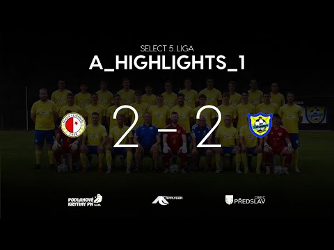 Sestřih gólů utkání SK Slavia Vejprnice - TJ Měcholupy 2:2 (1:1) 9.8.2025