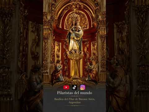 La Virgen del Pilar en la Basílica del Pilar de Buenos Aires