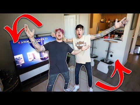 We Turned EVERYTHING In His Apartment UPSIDE DOWN