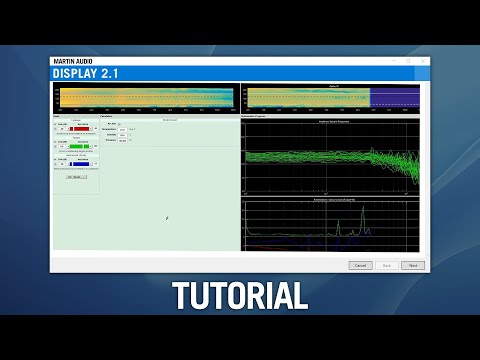 Martin Audio Display 2.1 Video Tutorial & Guide