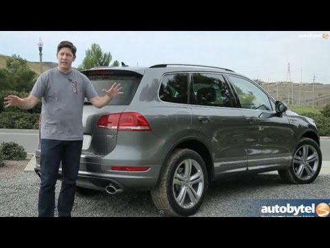 2014 Volkswagen Touareg TDI R-Line Test Drive & Diesel SUV Video Review