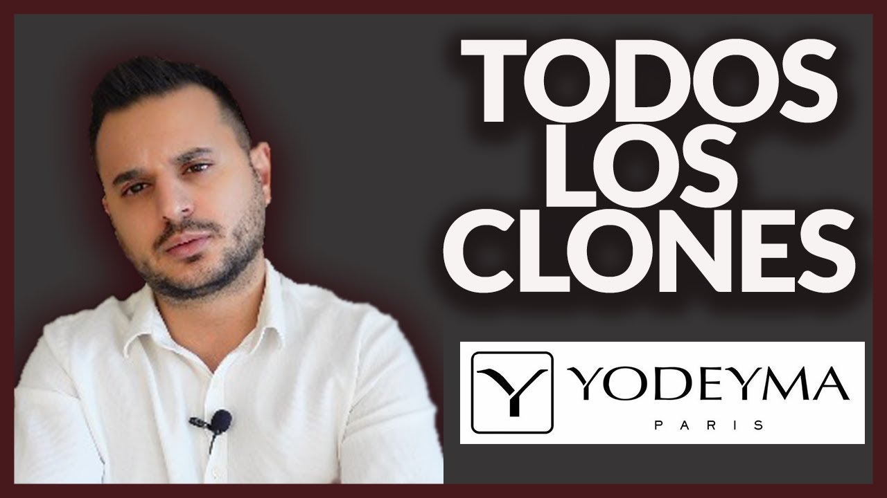YODEYMA LISTADO COMPLETO 2022 - 45 EQUIVALENCIAS - PERFUMES MASCULINOS - todos los clones en 1 video