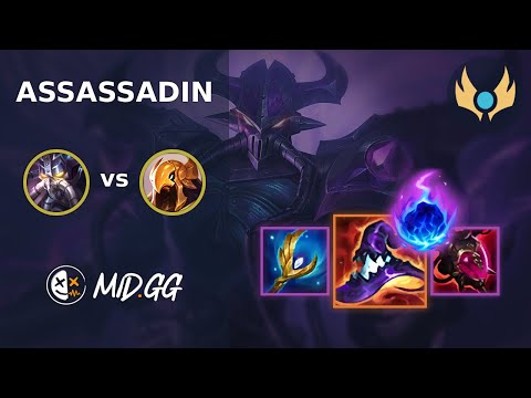 MID.GG: [ Assassadin ] Kassadin MID vs Azir | NA CHALLENGER | LOL Season 2025