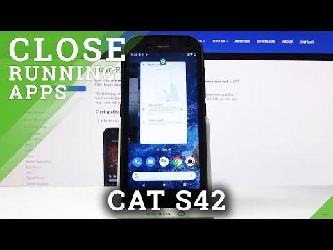 How to Close All Running Apps in CAT S42 – Speed Up Device