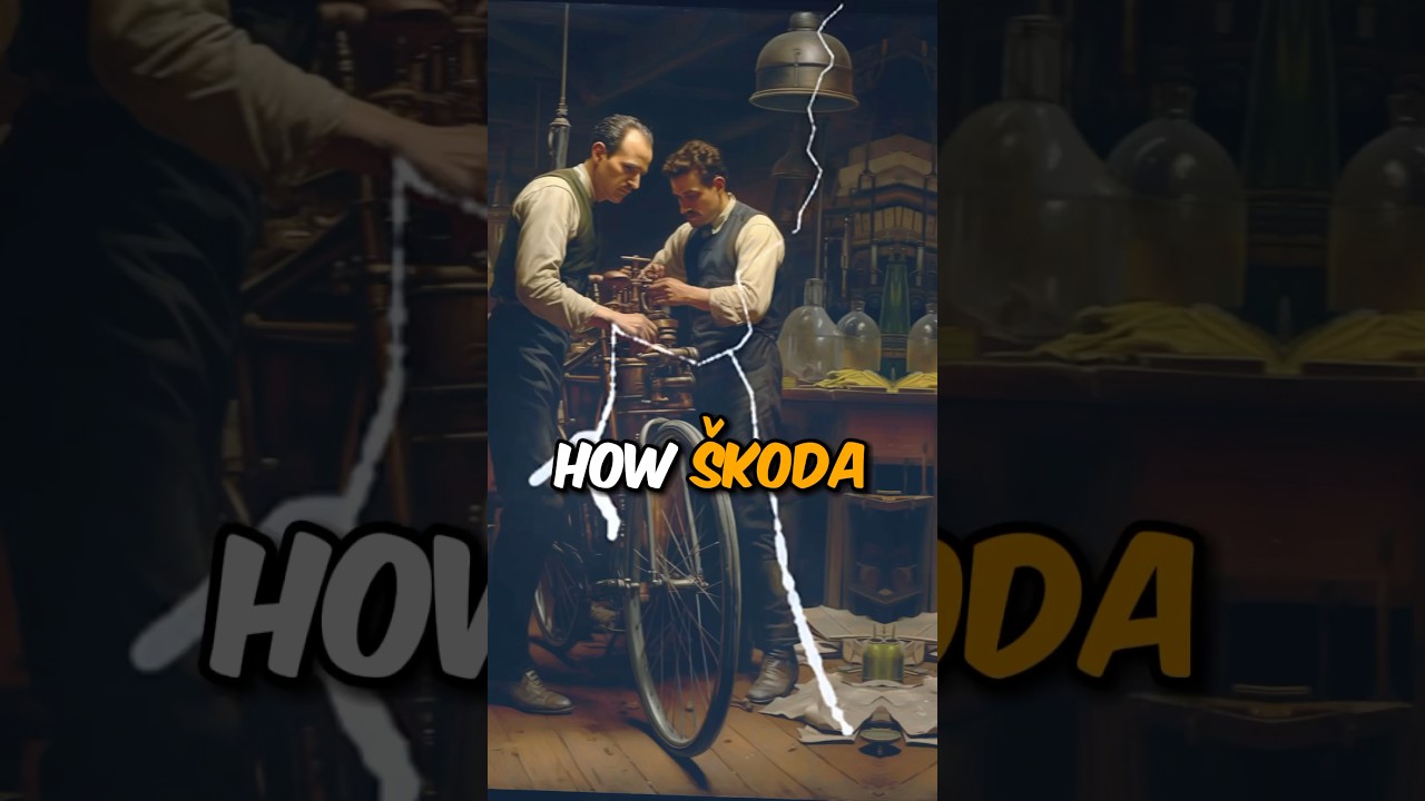How Skoda was Created?!⚡️ #history #facts #technology #trending