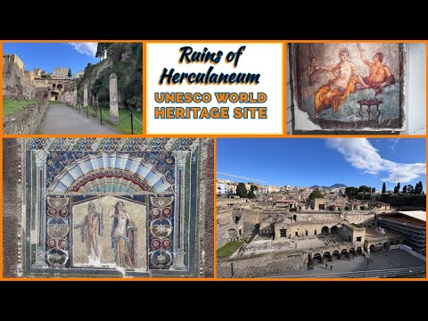 Herculanum : la ville thermale romaine d'élite ensevelie par le Vésuve – Chef-d'œuvre de l'UNESCO...