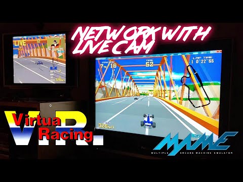 Virtua Racing with Live Relay Cam - featuring Mr. Virt McPolygon (MAME Network)