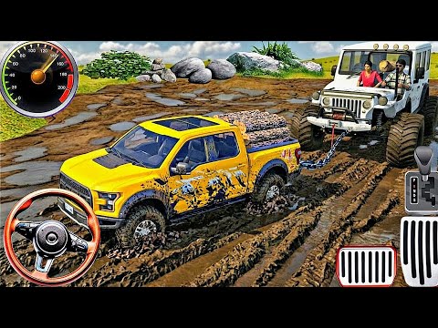 4X4 Off-road Jeep Driving Simulator 3D - Drive SUV Jeep 4X4 Extreme Off-road Game - Android Gameplay