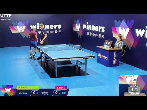 Aliev Anar - Muliukin Evgeniy WINners. CUP Table Tennis 7 11.01.2021 15:15