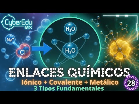 VIDEO 28: ENLACES QUÍMICOS | Iónico, Covalente y Metálico | QUÍMICA ECOEMS 2026 - Anime ECOEMS 2026
