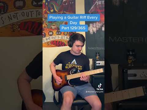 Playing a Guitar Riff Every Day Part 129/365: My Sharona - The Knack