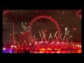 London New Year Fireworks 2023 London Eye New Year Evening