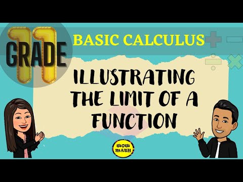 ILLUSTRATING THE LIMIT OF A FUNCTION || BASIC CALCULUS