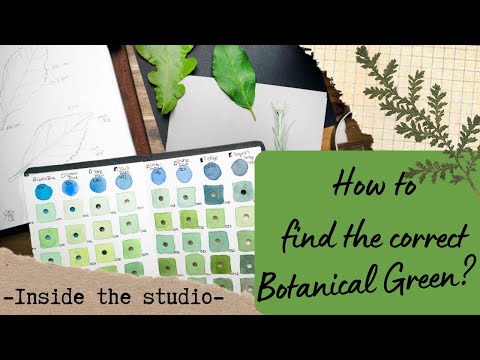 How to find the correct Botanical Green?