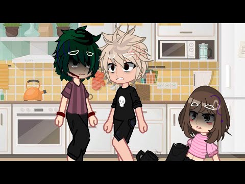 Izuku has a ptsd attack and bakugo caused it???? #gacha (original idea)