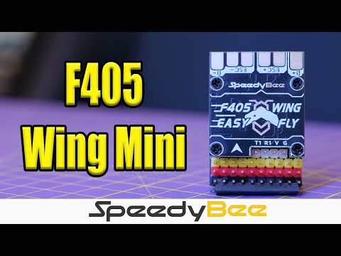 SpeedyBee F405 Wing Mini Flight Controller - $36 Mini Power House