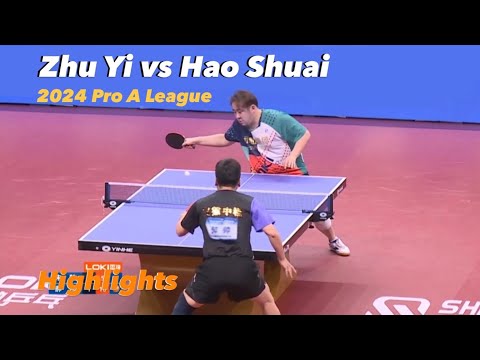Hao Shuai 郝帅 vs Zhu Yi 朱毅 | 2024 Chinese Pro A League Highlights
