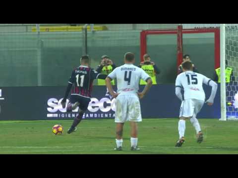 Il gol di Falcinelli (56') - Crotone - Empoli - 4-1 - Giornata 22 - Serie A TIM 2016/17