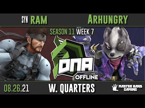 DNA S11:W7 - SYN | ram (Snake) vs Arhungry (Wolf) - W Quarterfinals