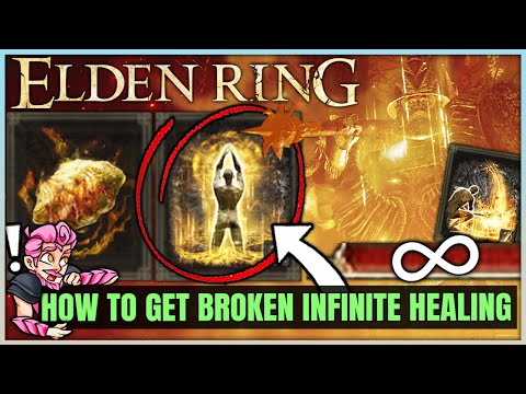 This Ash of War is Secretly INSANE - How to Have INFINITE Passive Healing - Best Elden Ring Build!