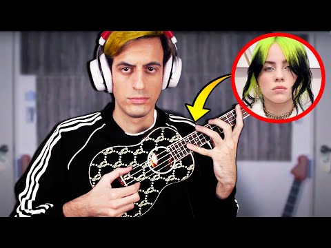 I Bought Billie Eilish's Ukulele and Played It - YouTube