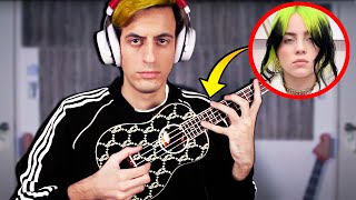 Video thumbnail for I Bought Billie Eilish's Ukulele and Played It by Davie504
