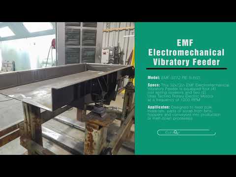 Electromechanical Vibratory Feeder for Bulk Material - Cleveland Vibrator Co.