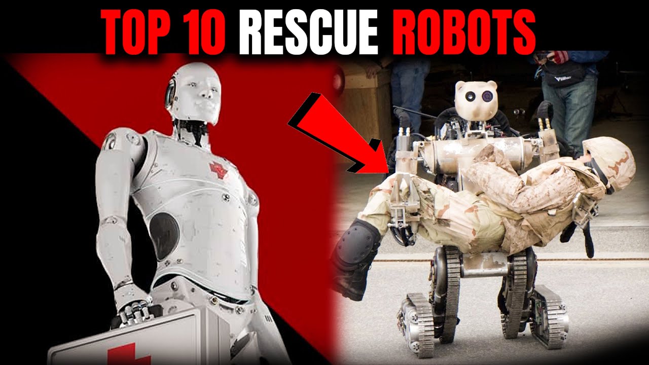 RESCUE ROBOTS Real Life | Disaster Response ROBOTS | Future Enclave