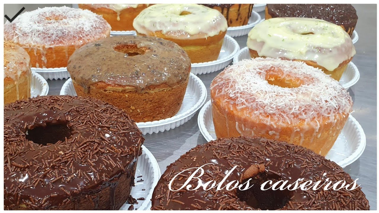 Com 1 massa fiz 10 sabores de bolos caseiros