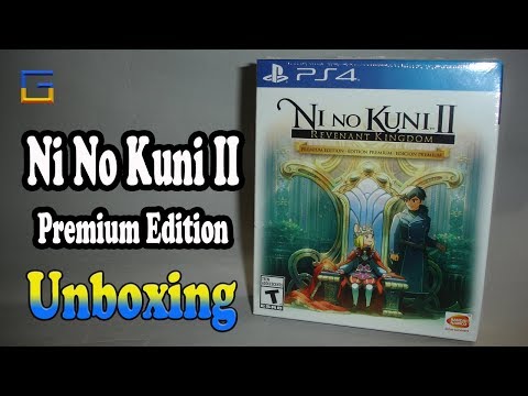 Ni No Kuni II: Revenant Kingdom Premium Edition PS4 Unboxing & Overview