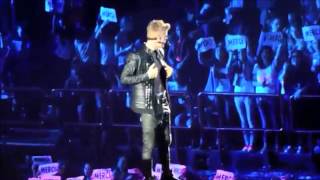 Merci project - Believe Tour Justin Bieber - Paris, France 19th March