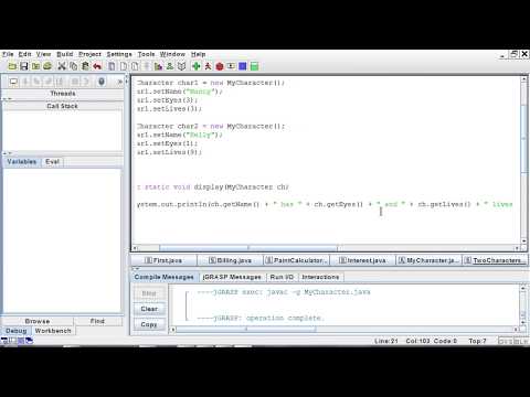 Java Programming 1 - Chapter 3 Game Zone Exercise 2