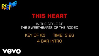 Sweethearts Of The Rodeo - This Heart (Karaoke EZ Sing)
