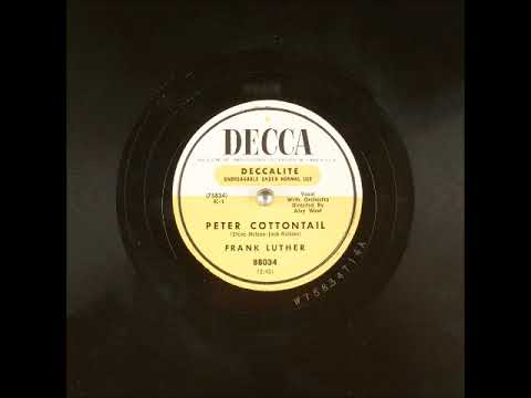 Peter Cottontail ~ Frank Luther with Orchestra (1950)
