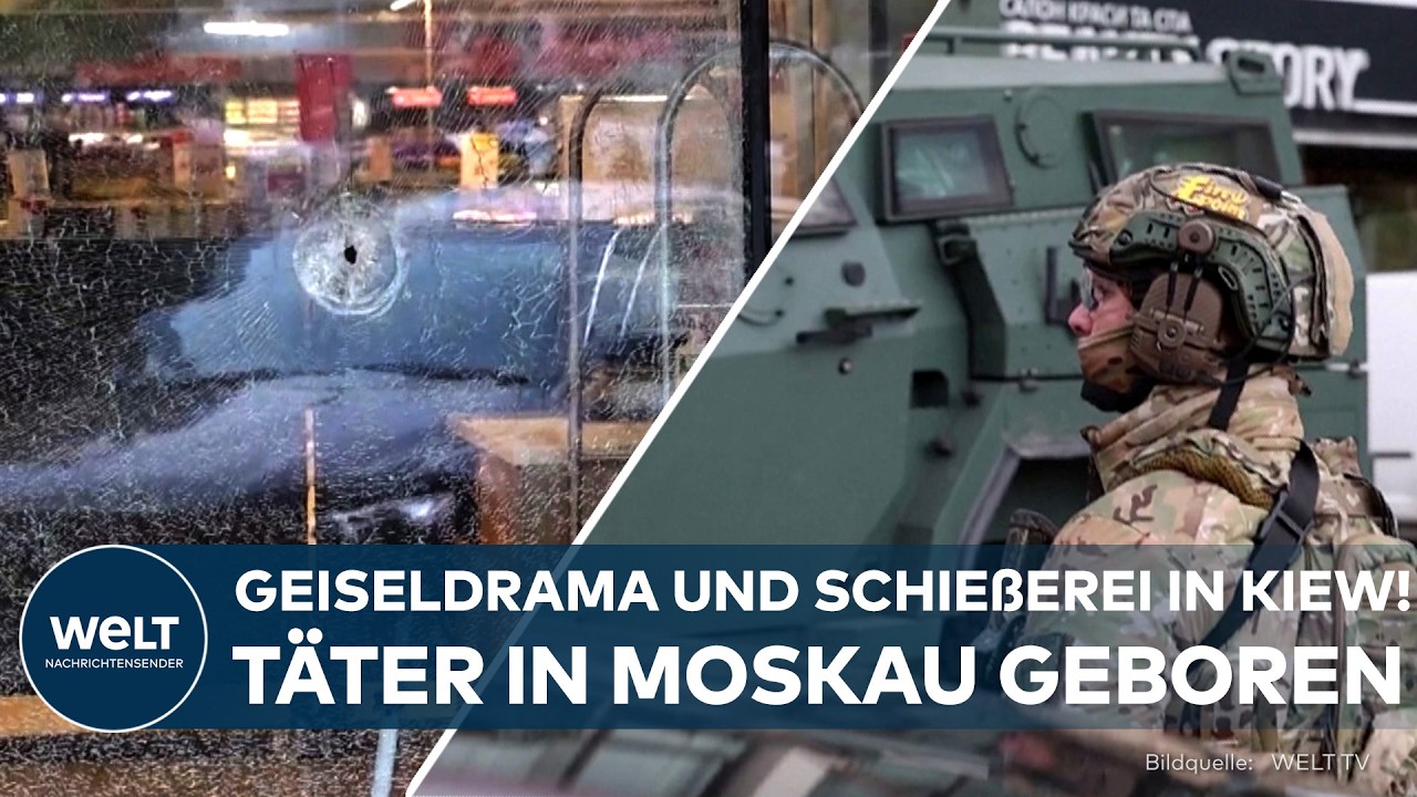 ANSCHLAG IN KIEW: Sechs Menschen sterben bei Schießerei und Geiselnahme – Täter aus Moskau