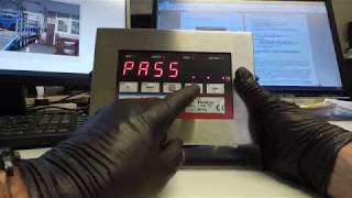 Calibration of CSW (scrap cars Harsco)